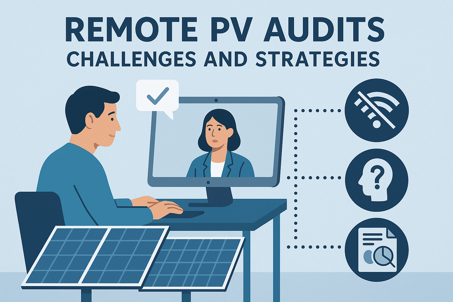 Remote PV Audits: Challenges and Strategies
