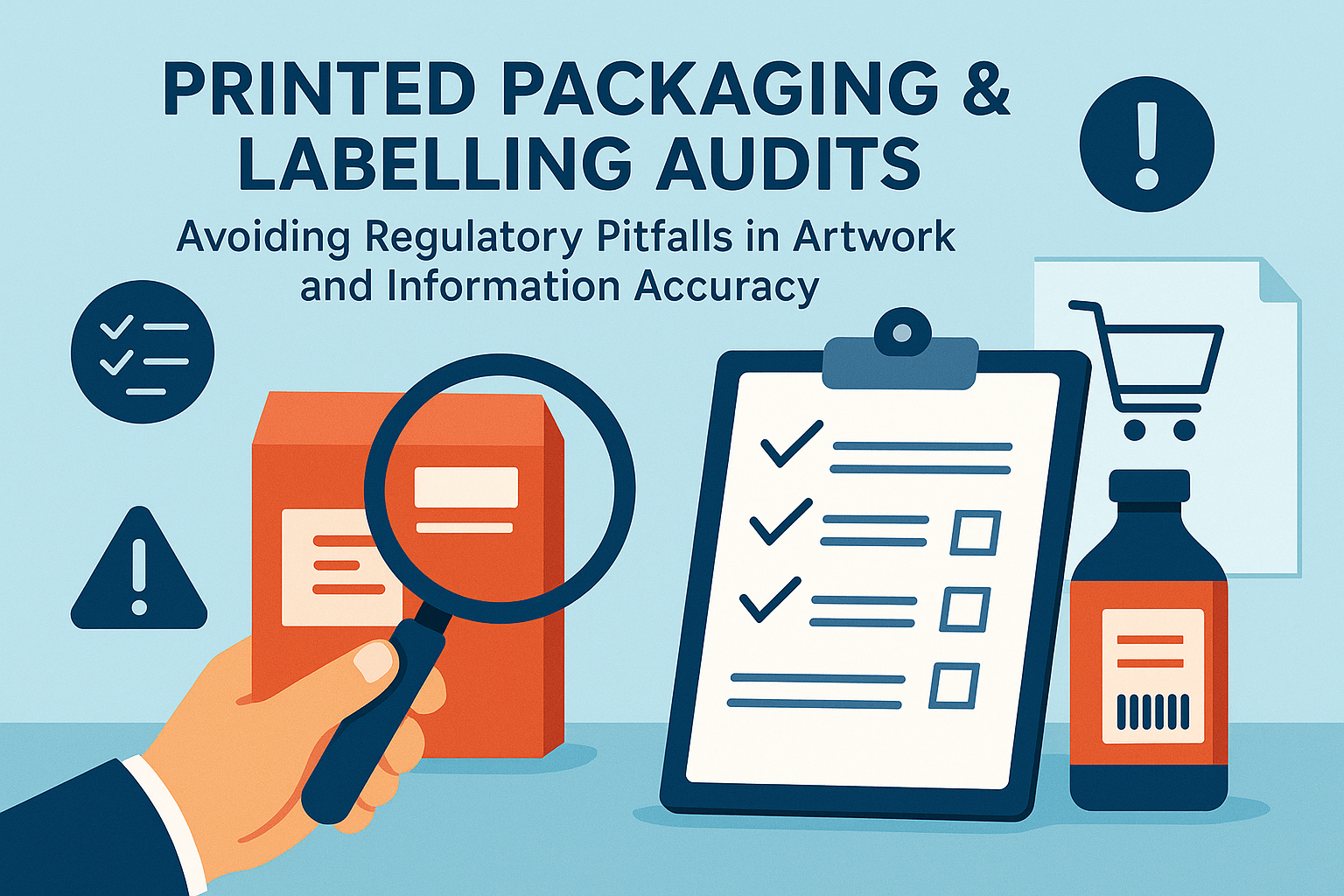 Printed Packaging & Labelling Audits: Avoiding Regulatory Pitfalls in Artwork and Information Accuracy